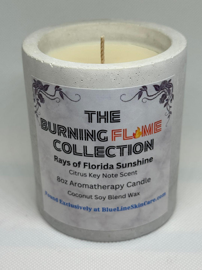8oz Handmade Concrete Candle